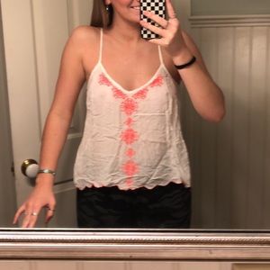 open back summery tank top